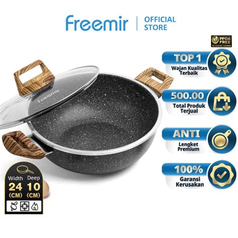 Jual Best Deals Freemir Wajan Panci Cm Tinggi Cm Wajan