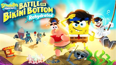 ESTE JUEGO FUE MI INFANCIA Bob Esponja Battle For Bikini Bottom Rehydrated COMPLETO