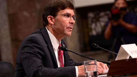 U S Senate Confirms Former Lobbyist Esper As Secretary Of Defence