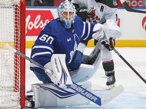 Woll's return a success as goalie backstops Maple Leafs to win | Cold ...