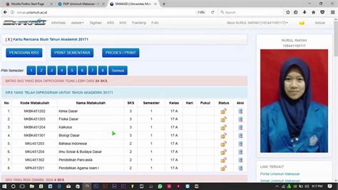 Detail Contoh Krs Mahasiswa Koleksi Nomer 17