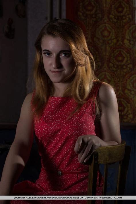 Redhead Model Juliya Reveals Her Beautiful Nude Body In A Dark Pinup Set Porn Pictures XXX