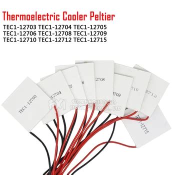 Almak TEC1 12703 Termoelektrik Soğutucu Peltier TEC1 12705 TEC1 12708