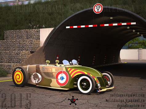 Citroen 2cv custom on Behance