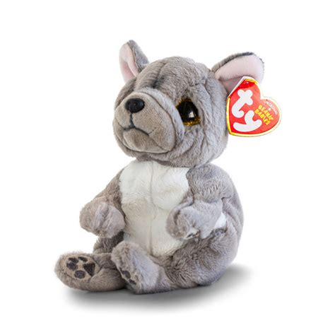 Мягкая игрушка TY Beanie Bellies Серый пес Wilfred 20 см 40596 купить ...