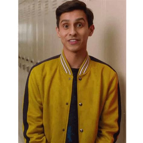 Chaneil Kular Sex Education Season 02 Anwar Brown Leather Jacket