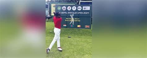 Th Nepal Amateur Open Nepal S Rahul Shares Lead With India S Shat