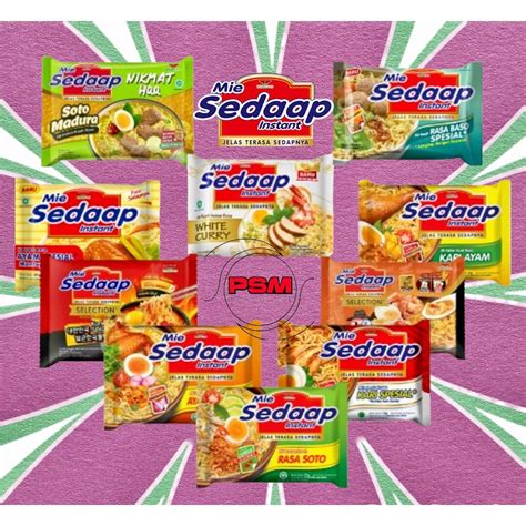 Jual Psm Sedap Sedaap Mie Goreng Kuah All Variant Shopee Indonesia