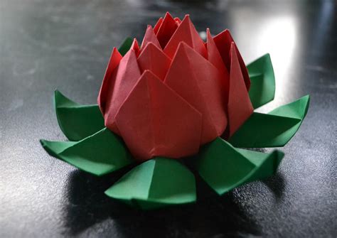 origami lotus flower by deidaralover1234 on DeviantArt