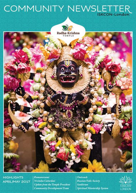 April to May 2017 ISKCON-London Community Newsletter by ISKCON-London ...