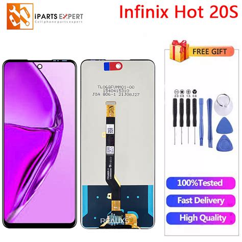 IPARTSEXPERT Original LCD For Infinix Hot S X LCD Display Touch Screen Digitizer Panel