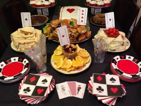 Casino Theme Party Food