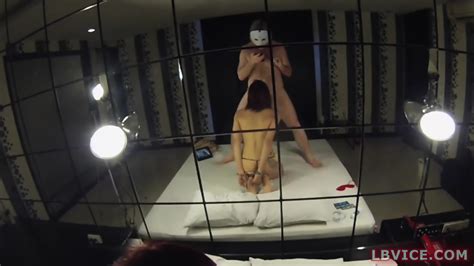 Handcuffed Ladyboy Haribell Mouth And Ass Fucked