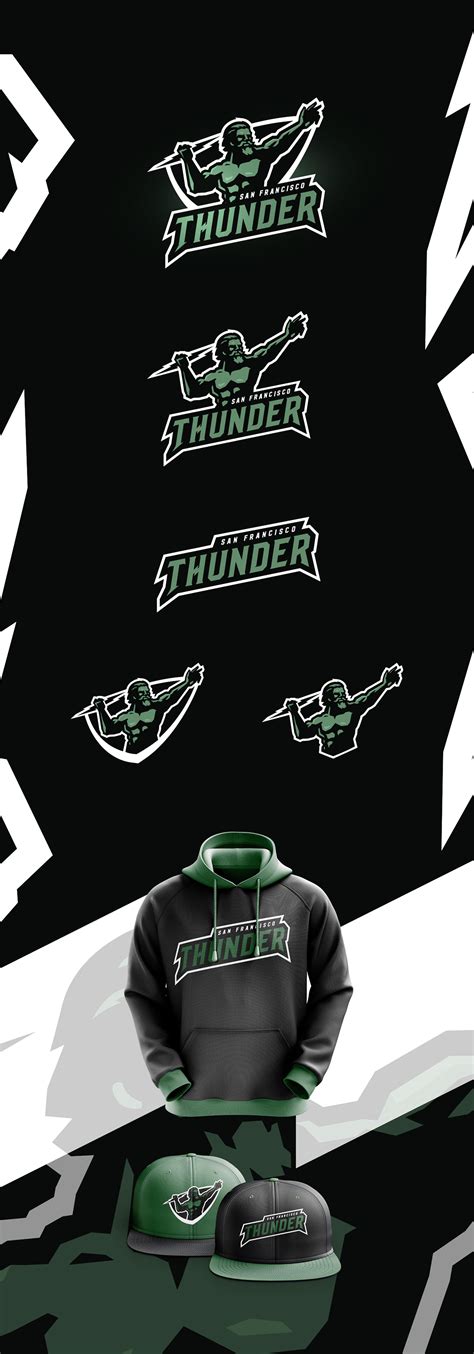 Thunder Sports Logo For Sale Behance