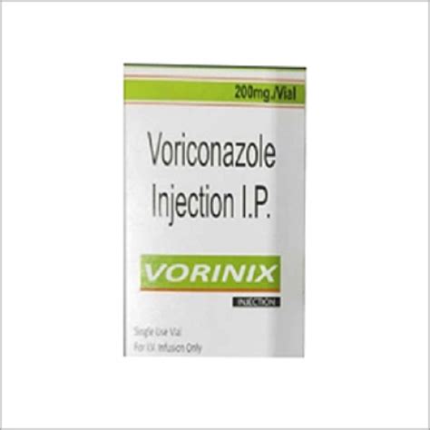 Voriconazole Vorinix Mg Injection Vial Treatment Severe Fungal