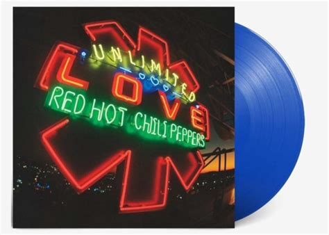 Red Hot Chili Peppers Unlimited Love Blue Translucent Mint Sealed Vinyl Record