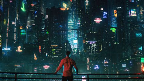 futuristic, cyberpunk, future world, 4K HD Wallpaper