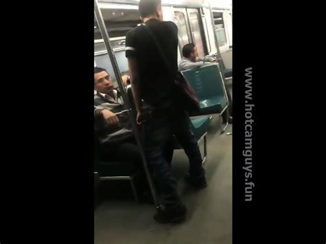 Public Gay Blowjob On The Train
