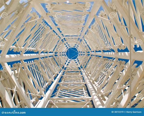 Abstract Tower Sculpture Stock Image Image Of Opening 3072219