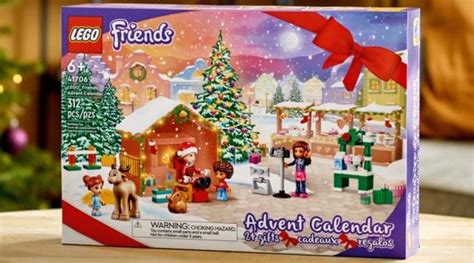 Адвент календар LEGO Friends 41706 Новорічний конструктор Лего Френдс ...