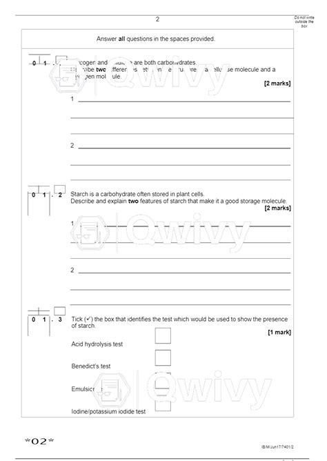 Aqa Gcse English Literature 87022 Paper 2 Modern Texts And Poetry Mark