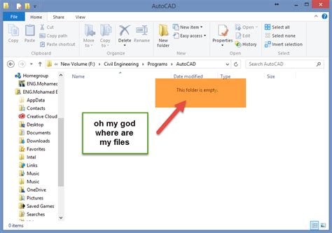 My Files Suddenly Disappeared And The Size Of The Folder Still Exist