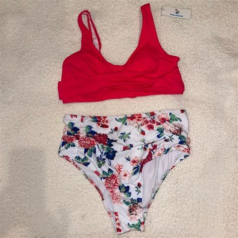 Beachsissi Swim New Beachsissi High Waisted Bikini Poshmark