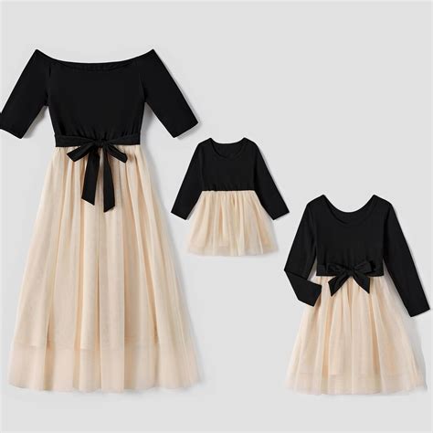 Solange Fall Tulle Dress Mommy And Me Dresses Mother Daughter Dress