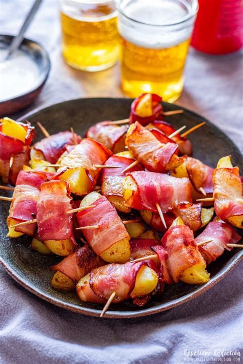 Bacon Wrapped Potatoes Recipe Appetizer Addiction