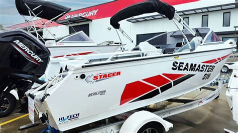 Stacer 519 Seamaster Boat Package With 90hp Mercury Fourstroke In