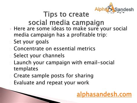 PPT - How To Create Successful Social Media Campaign? PowerPoint