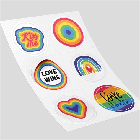 LGBT Pride Bundle Gay Pride SVG Cut File For Cricut Silhouette Rainbow Flag T Shirt Print