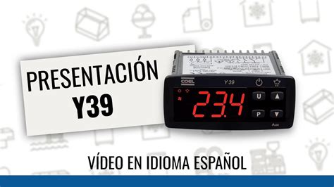 Español Controlador de temperatura Coel Y39 presentación