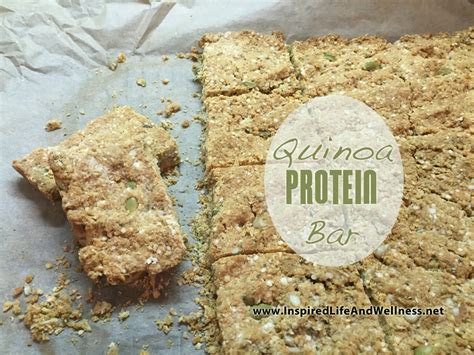 Quinoa Protein Bars Julie Smith Coaching