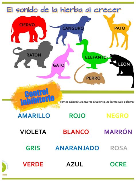 El Efecto Stroop En El Control Inhibitorio El Sonido De La Hierba Al Crecer