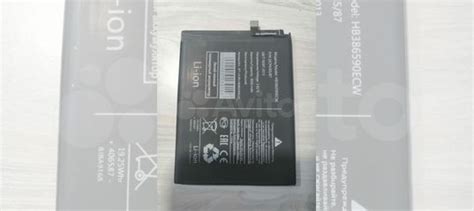 Аккумулятор (Батарея ) honor 8x hb386590ecw купить в Барнауле с ...