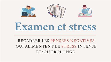 Examen Stress Apprendre R Viser M Moriser