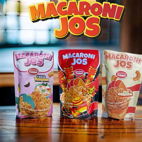 Jual Macaroni Jos Original Paket Murah Varian Rasa Shopee Indonesia