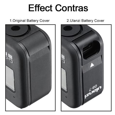 Removable For Gopro Hero Ulanzi Battery Lid Door Battery Cover G