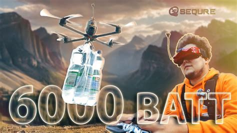 ☀ Огромный дрон с системой сброса: сколько он сможет поднять?! [Sequre ...