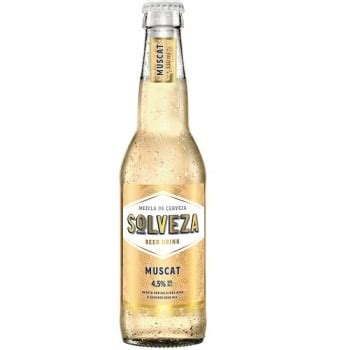 Напій алкогольний 330 мл Solveza Muscat зі смаком винограду ...