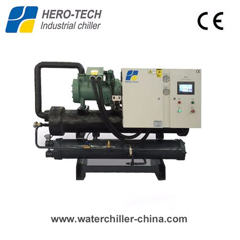 Low Cost Water Cooled Glycol Chiller With Screw Compressor China Air