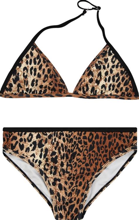 Vingino Meisjes Bikini Zestha Bruin Bol