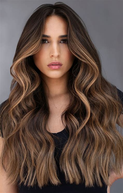 50 Examples Of Blonde And Brown Hair To Help You Decide Toffee Highlights Brunette