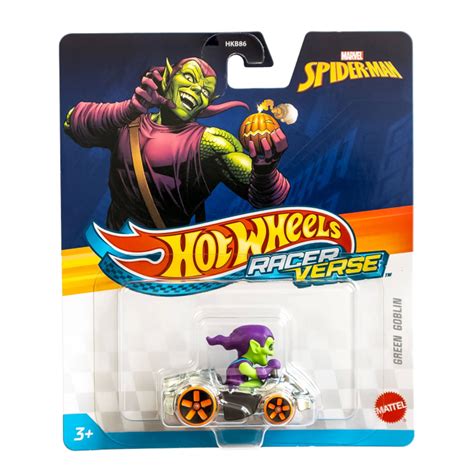 Hot Wheels Racer Verse Marvel Green Goblin Jbk
