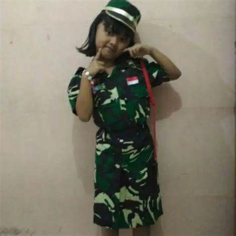 Jual Baju Tni Doreng Putribaju Doreng Anak Putribaju Karnaval Anak