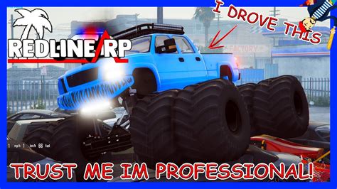 Gta Roleplay Redlinerp Trolling The Cops With Monstermax