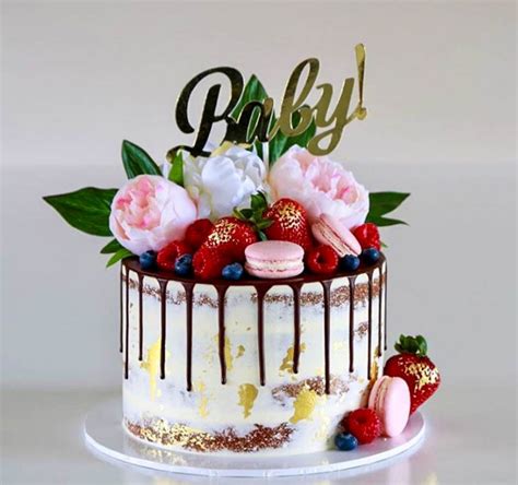 12 Charming Semi Naked Cakes Find Your Cake Inspiration