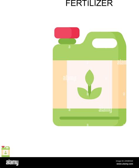 Fertilizer Simple Vector Icon Illustration Symbol Design Template For