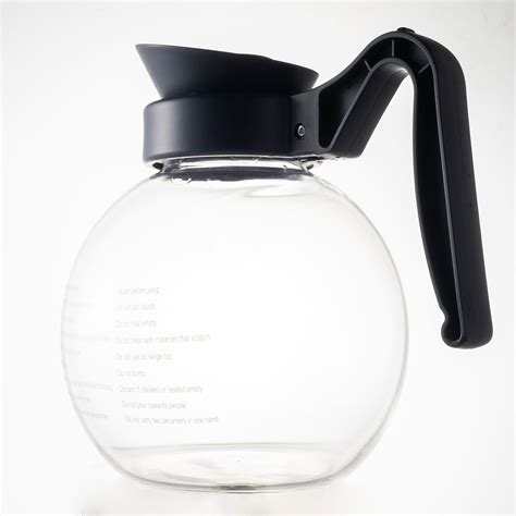 YBSVO Commercial Coffee Maker Brewer Machine- 64 oz. Glass Coffee Decanter